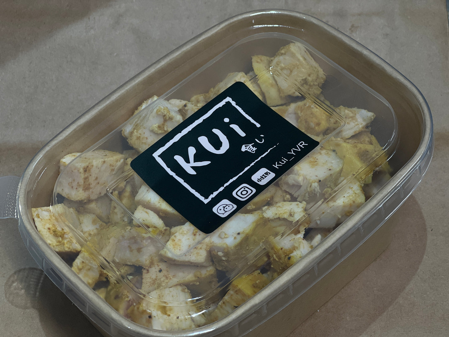 Sous vide chicken (CURRY)