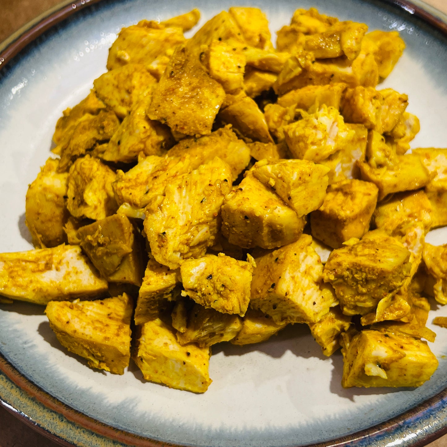 Sous vide chicken (CURRY)