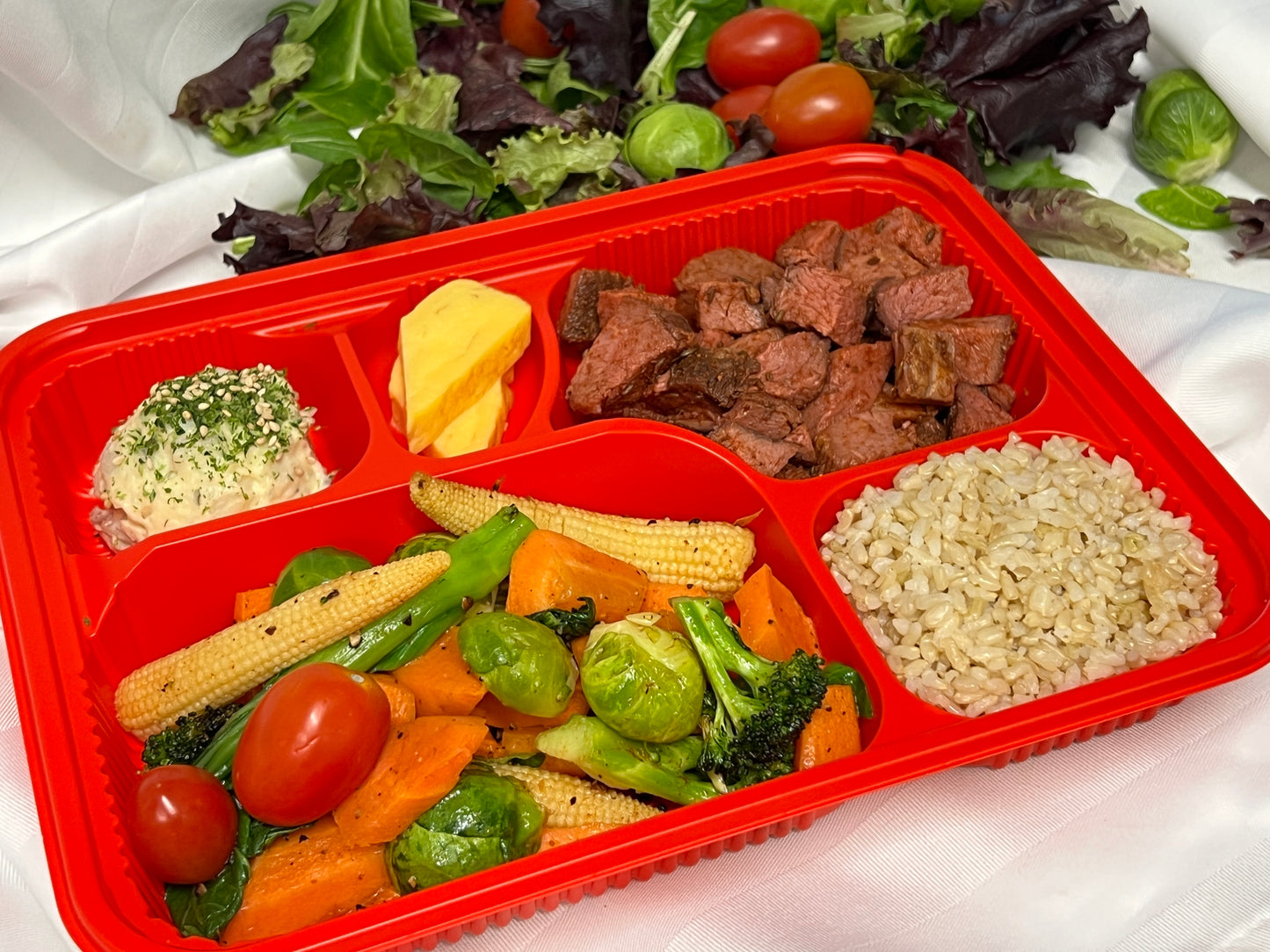 Beef bento