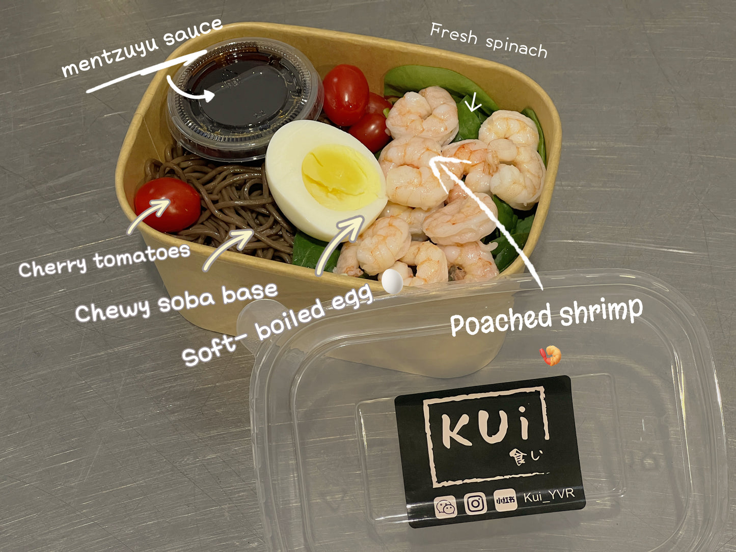 Soba noodle bag (shrimp)