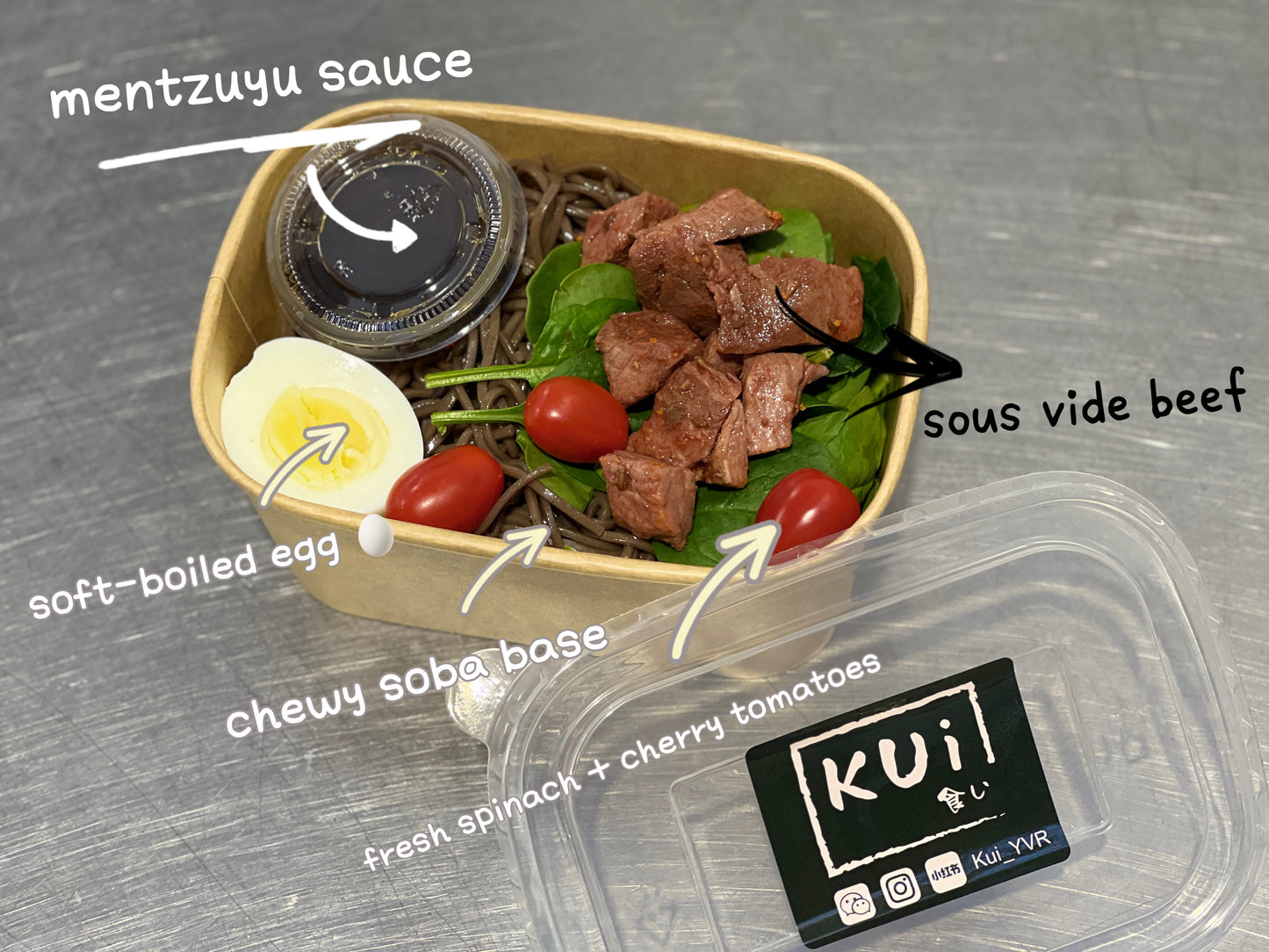 Soba noodle bag (BEEF)