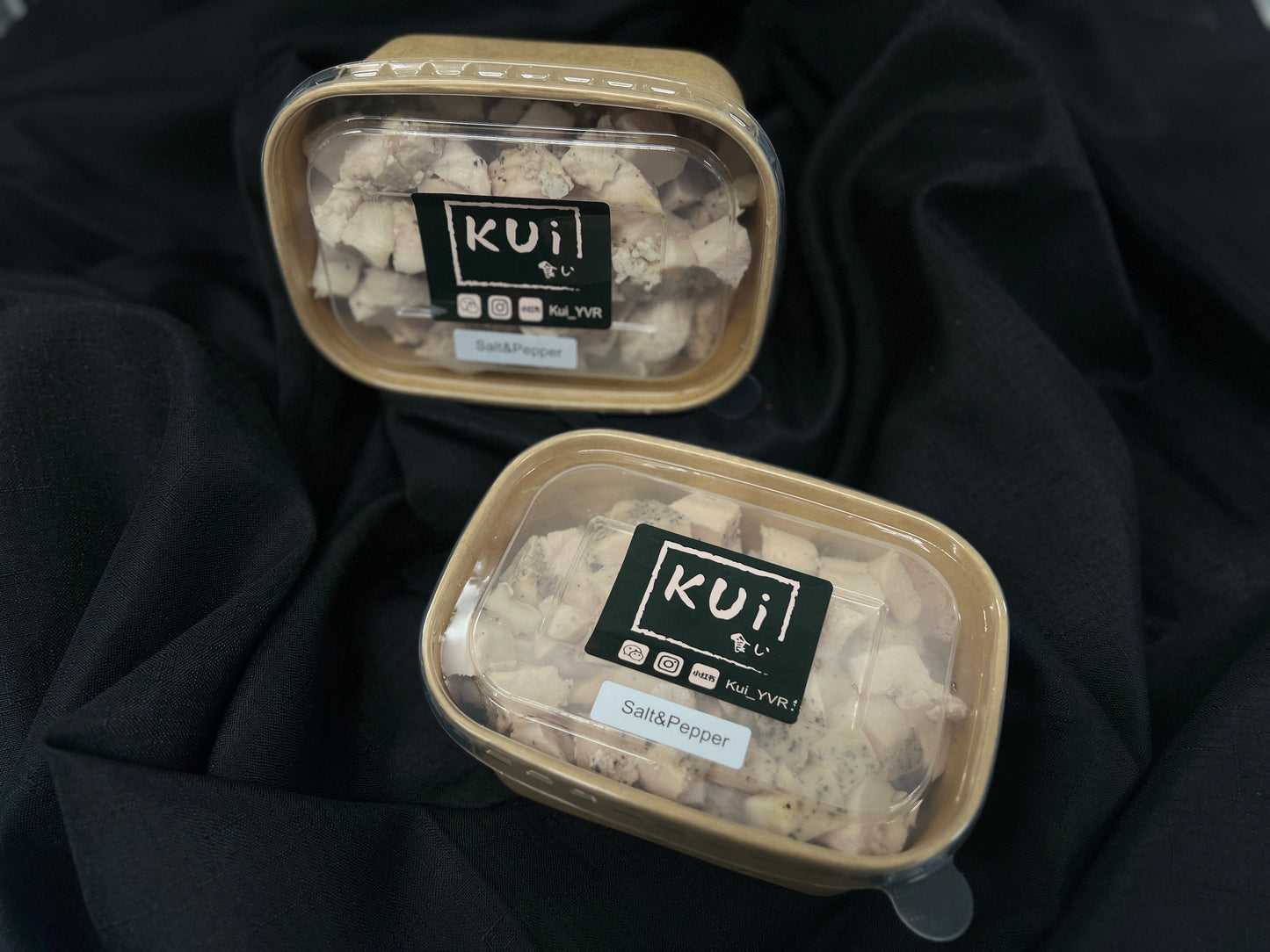 真空低溫烹調雞(鹽和胡椒)