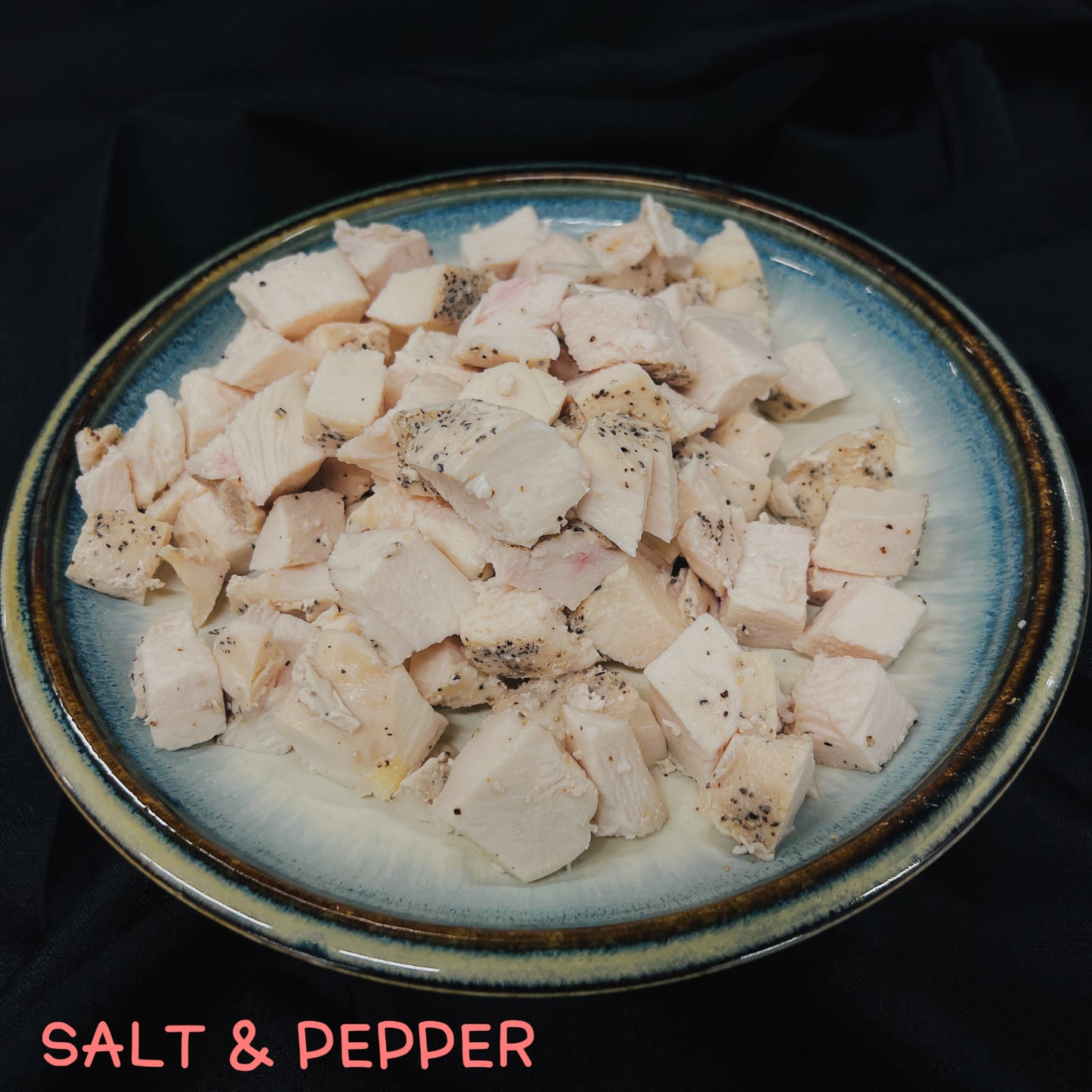 真空低溫烹調雞(鹽和胡椒)